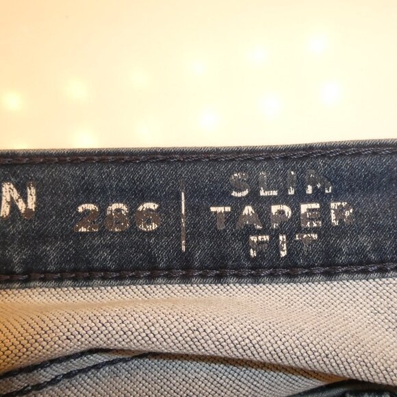 Levi's Denizen 268 Slim Taper Unisex Jeans 31x30 - Picture 4 of 10